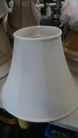 Lampshade ... 13 in high x 18 and a quarter in wide
