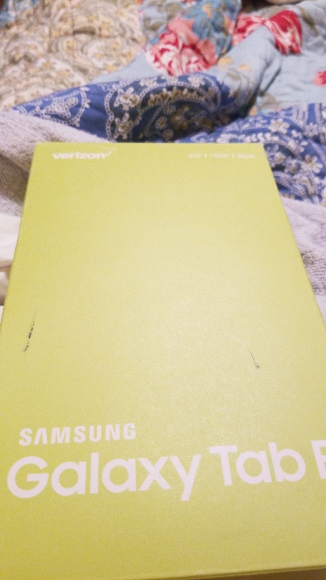 Samsung galaxy Tab E..new in box