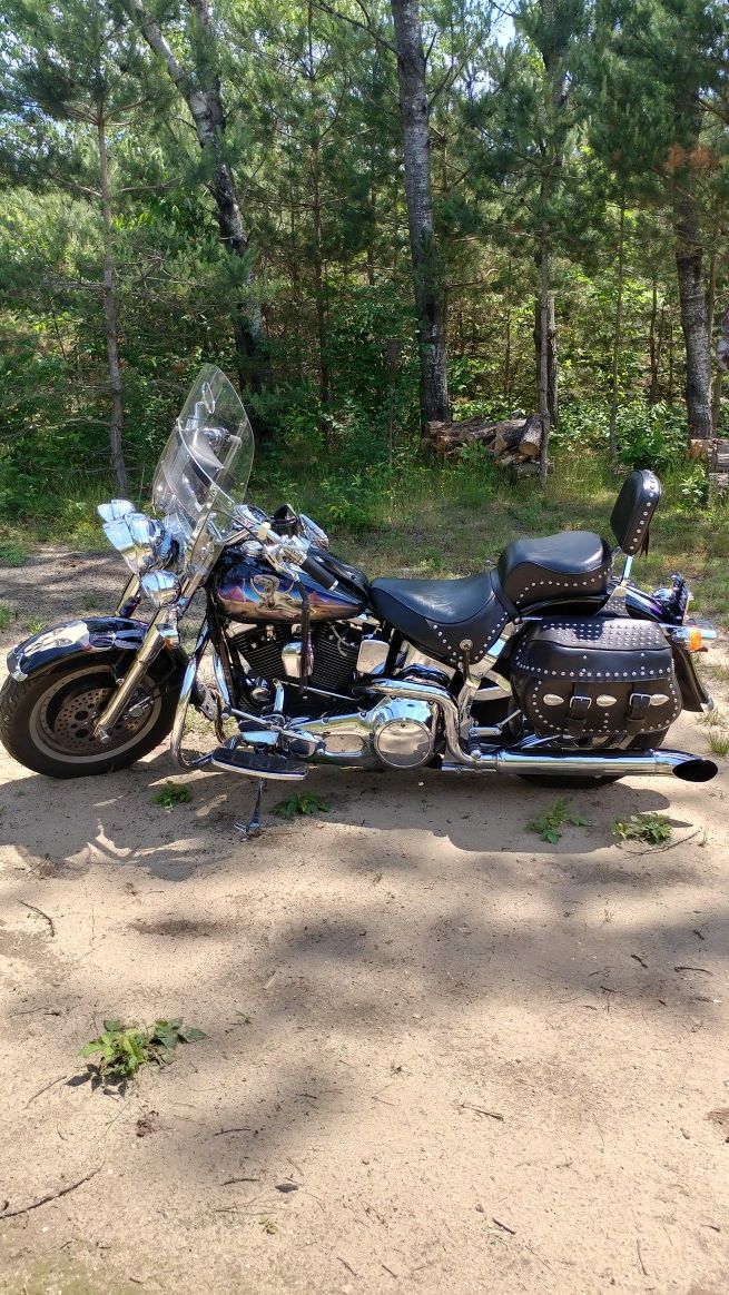 Photo 92 Harley Davidson fat boy.