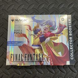 Final Fantasy Magic The Gathering Omega Booster Collect 
