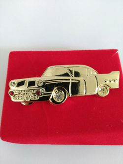 Classic Gold Tone car pin