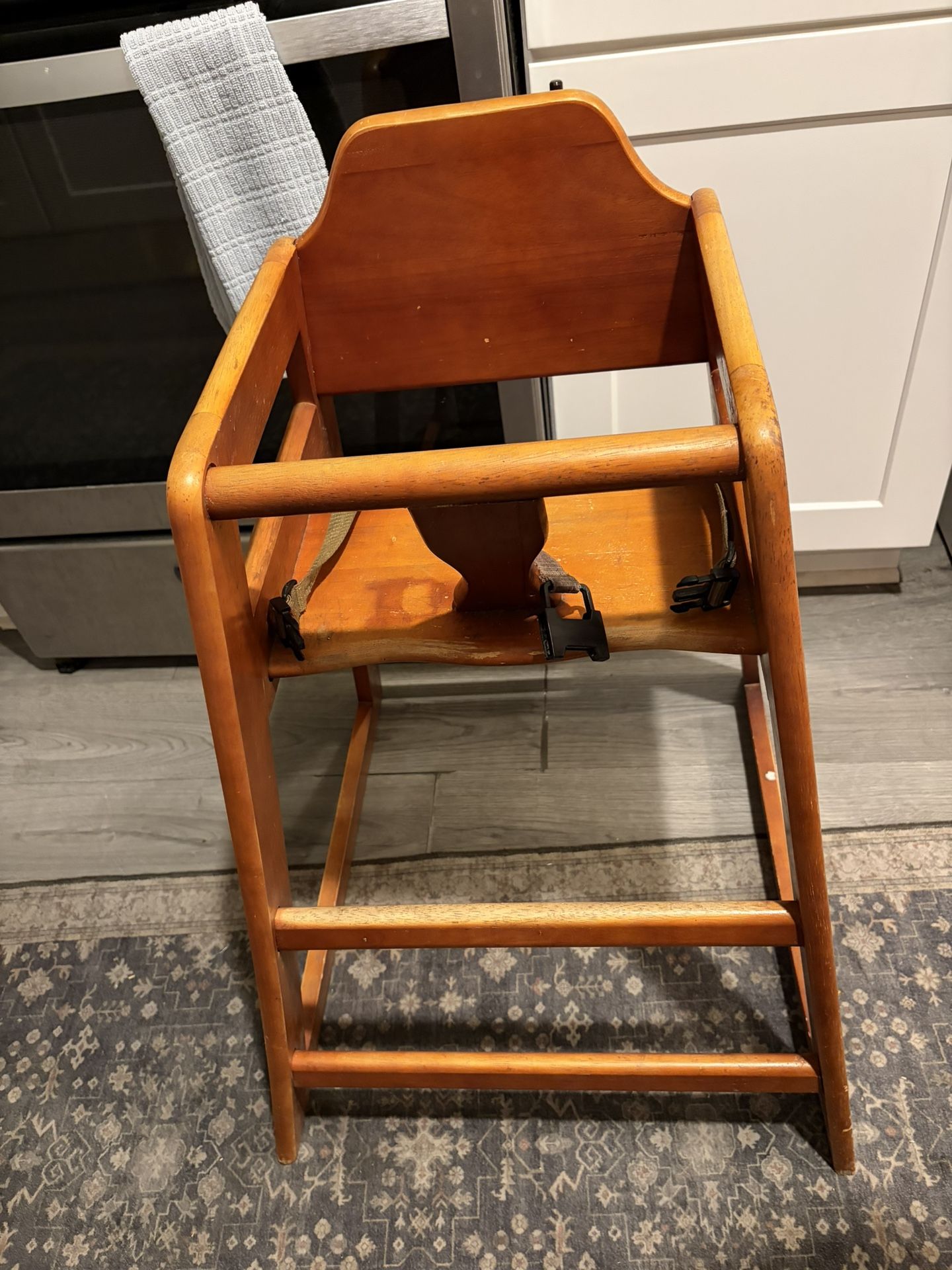 Wooden High Chair