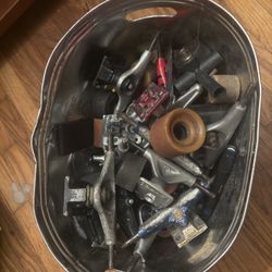 Used Skateboard Wheels N Trucks