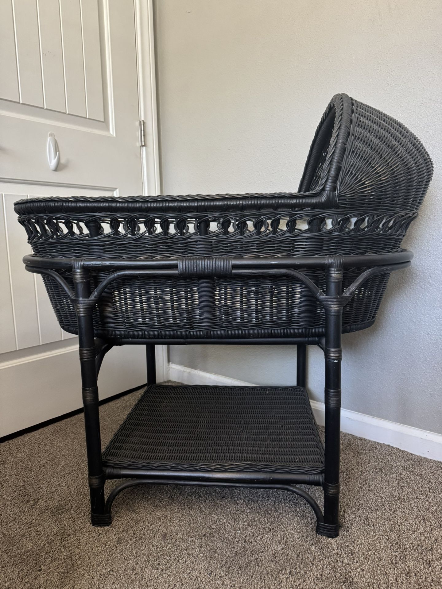 Pottery Barn Wicker Bassinet