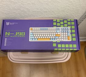 Mechanical Keyboard N-J90 – New in Box RGB Gaming Keyboard