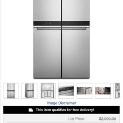 6 Month Old Refrigerator PICK UP ONLY