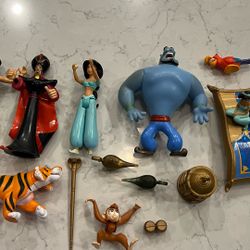 1992 Disney Original Aladdin Figures 