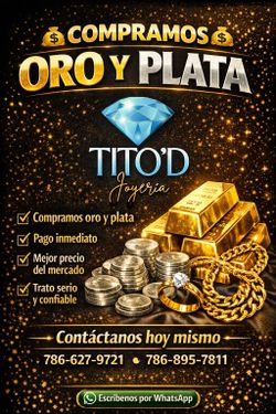 Compro oro y plata