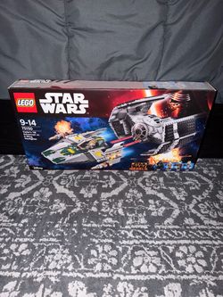 Lego Vader's TIE Advanced vs. A-Wing Starfighter