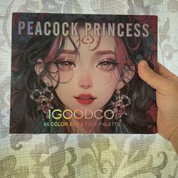 Peacock Princess Eyeshadows Palette 