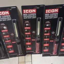 Icon 800 Lumen Rechargeable Slim Bar Light 