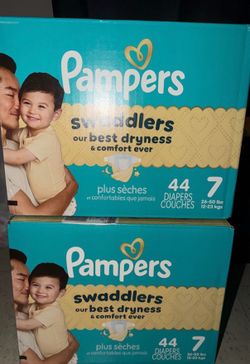 Pampers Swaddlers size 7