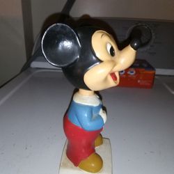 Collectable 70s Disney World Mickey Mouse Bobblehead From Japan Disney