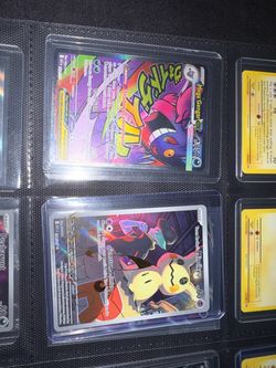 Mega Gengar EX & Team Rocket's Mimikyu Pokémon Cards