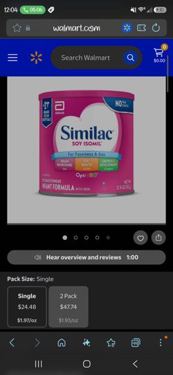 Soy formula