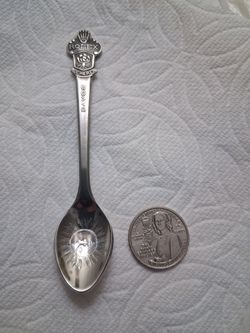 1950s Davos Rolex Bucherer, of Switzerland CB Vintage Souvenir Spoon Collectible