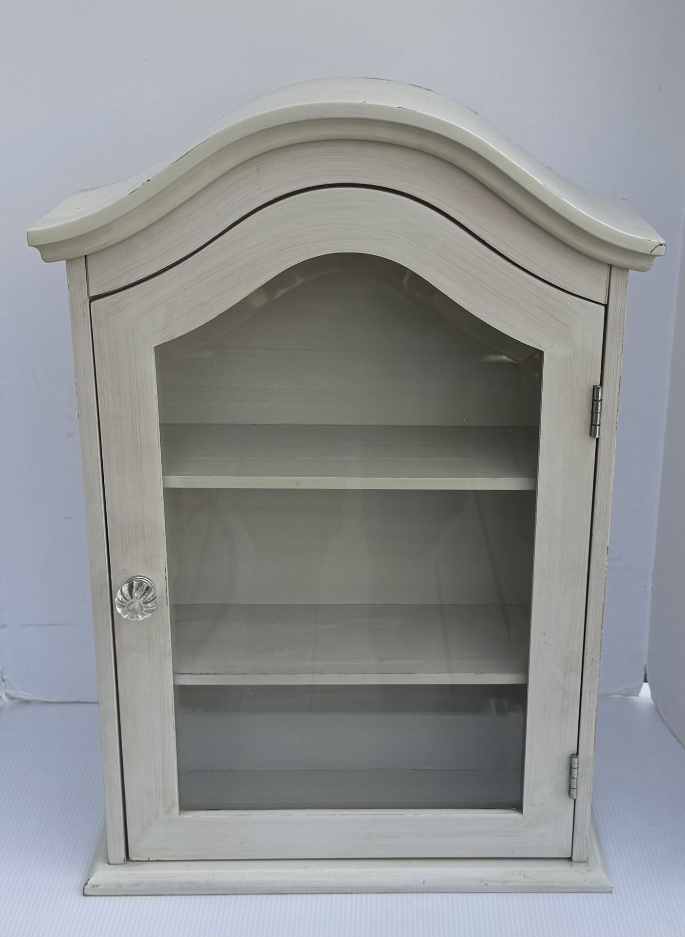 Small 3 Shelf Curio Display Cabinet - 16x6x23 ½”
