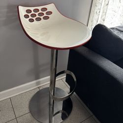 Two Bar Stools (heavy metal)