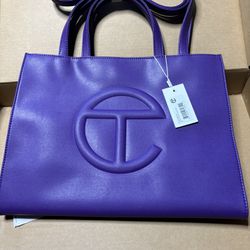 Purple TELFAR Bag 