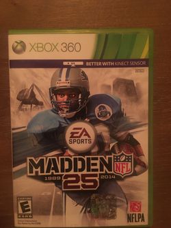 Xbox 360 madden 25