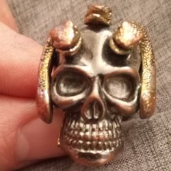 Vintage 1970s Biker Ring