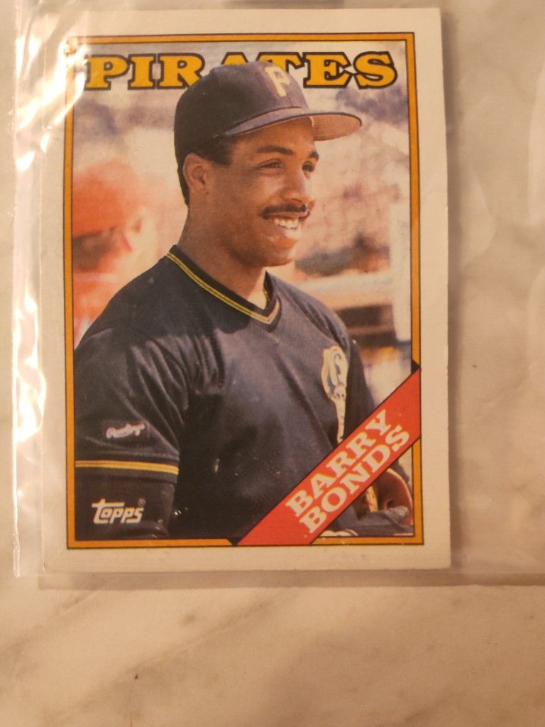 Barry Bonds Misprint Card