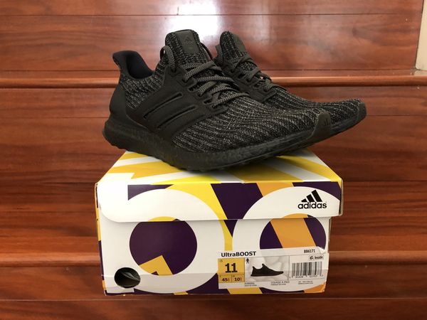 ultra boost 4.0 'triple black' - bb6171 - size 10 ultra boost 4.0 'triple black' - bb6171 - size 10