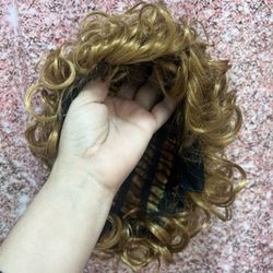 Peluca Cabello Corto Rizado
