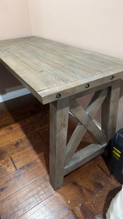 Desk with chair