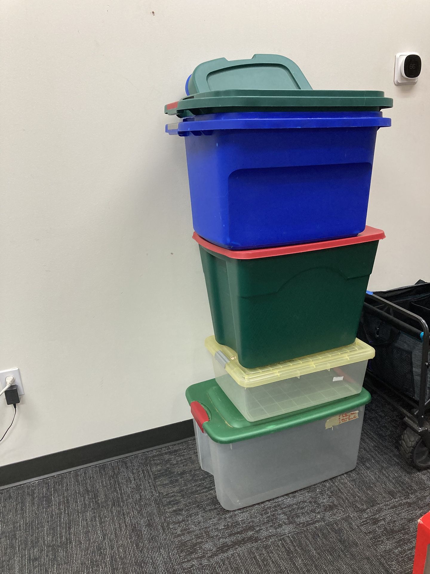 $5 each storage bins