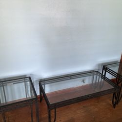 Glass Table Set 