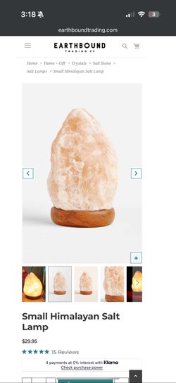 Himalayan Salt Stone Lamps (2)