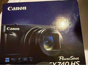 Canon power shot SX740 HS