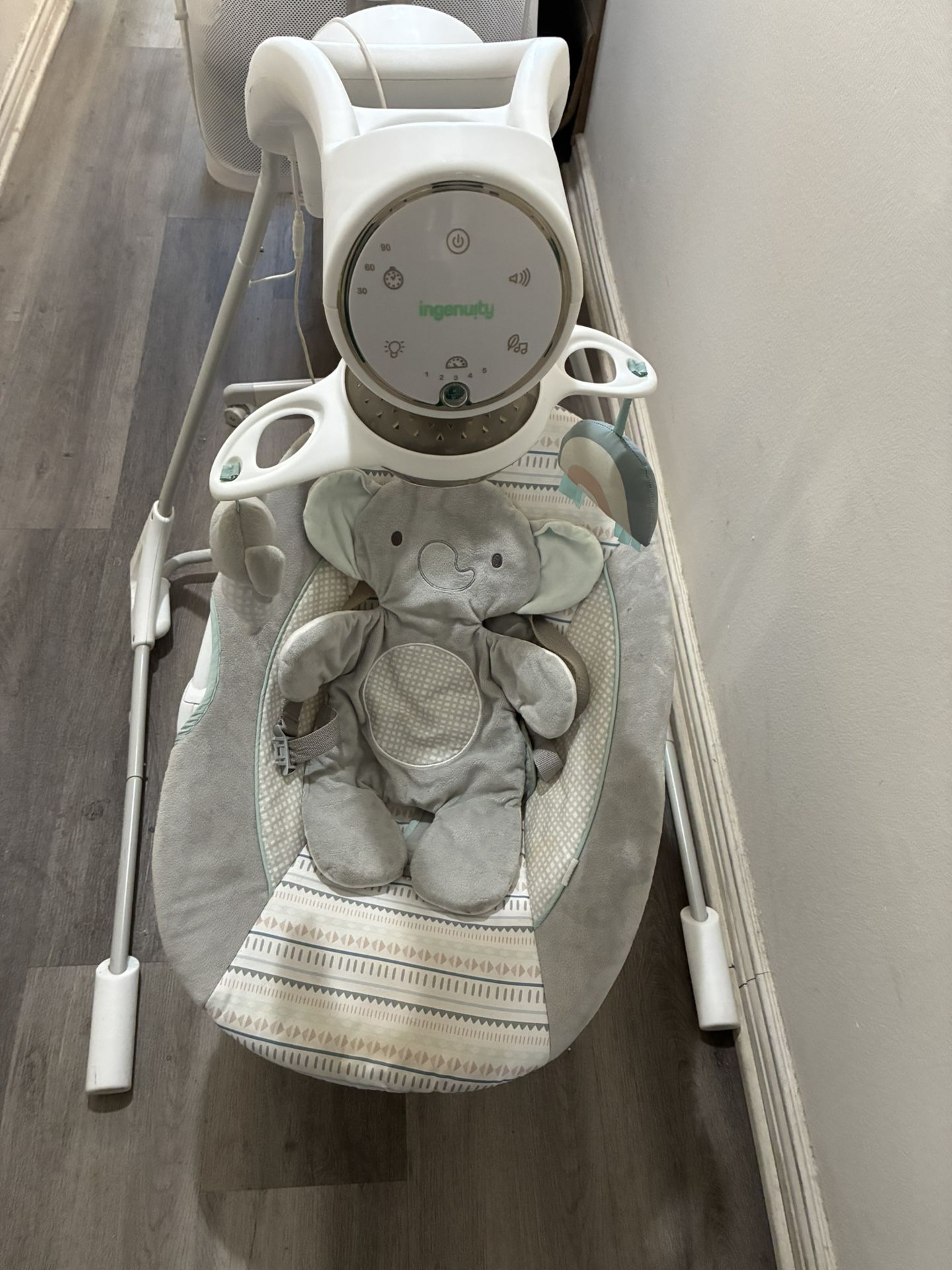 Ingenuity InLighten 5-Speed Baby Swing