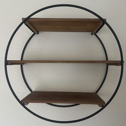 Circular Floating Shelf 