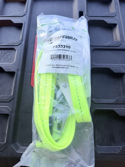 6’ Adjustable Web Lanyard Hiviz