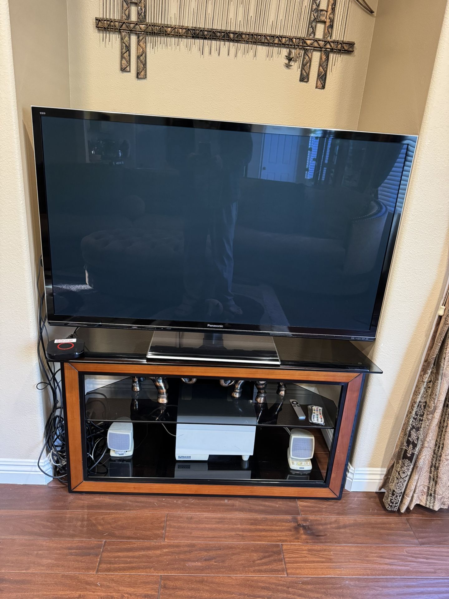 50” Panasonic TV With Stand