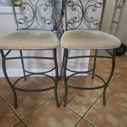 2 Metal Chairs