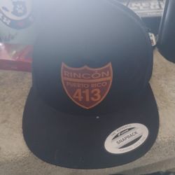 Puerto Rico 413 Snapback Hat