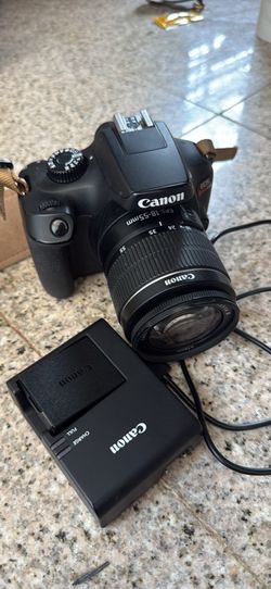 Canon EOS Rebel T100 with 18-55mm Lens