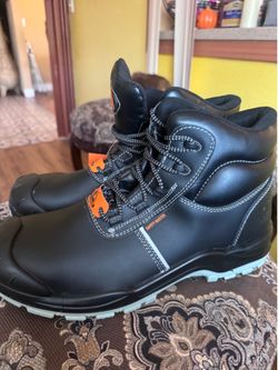 Safety master steel toe work boot size 13
