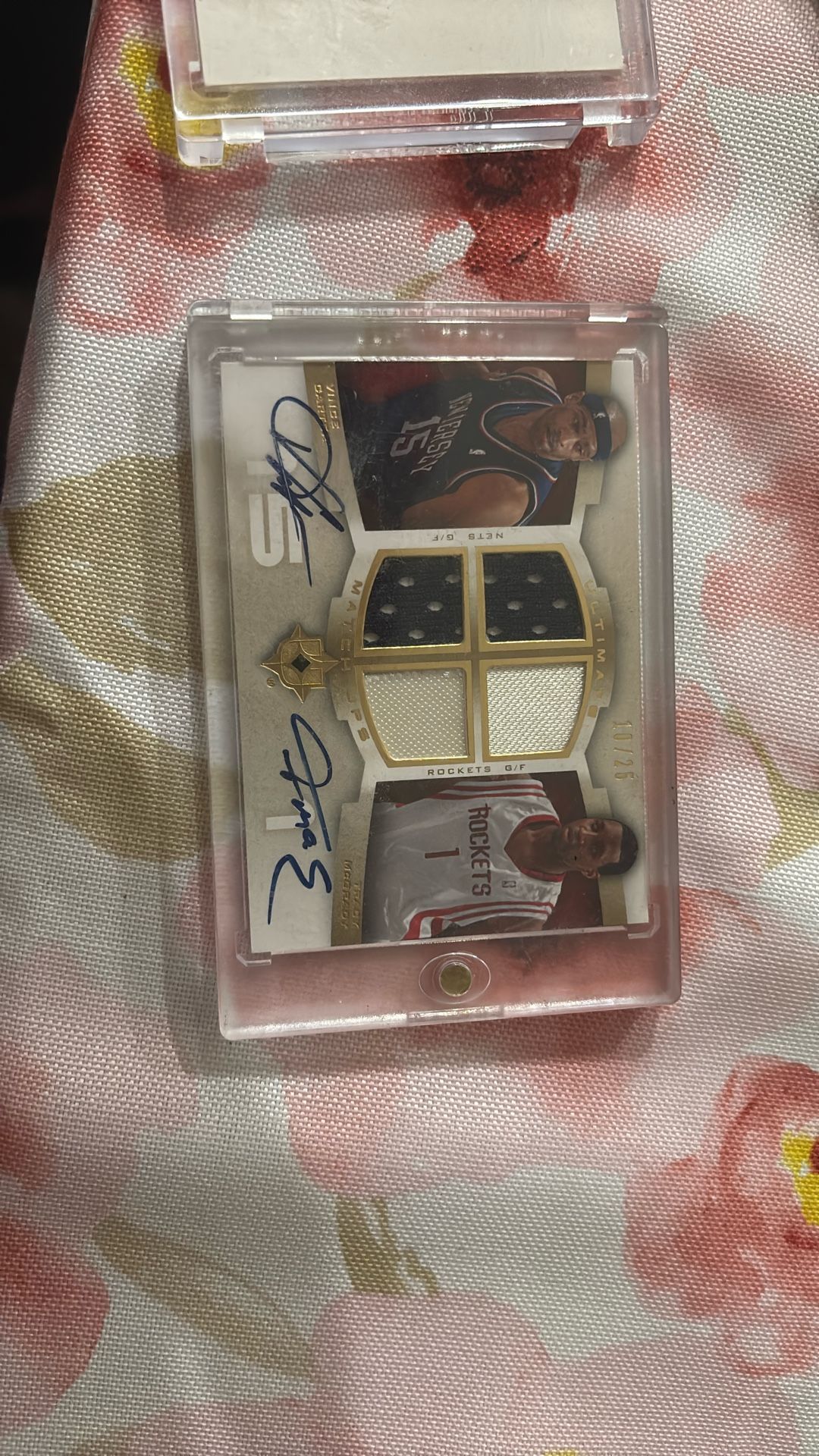 07-08 Tracy McGrady Vince Carter UM-CM Upper Deck