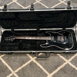 Schecter Hellraiser C1 FR with hardshell case