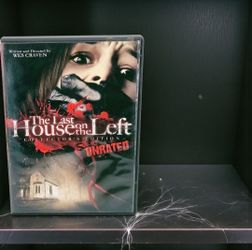 The Last House On The Left (DVD, 2008) Collector's Edition Unrated By Wes Craven. The image shows the DVD cover for the 2009 remake of the 1972 horror