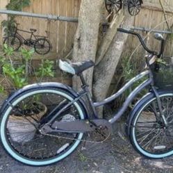 26 NEW BEACH CRUISER 1 SPEED WITH NEW BASKET 🧺