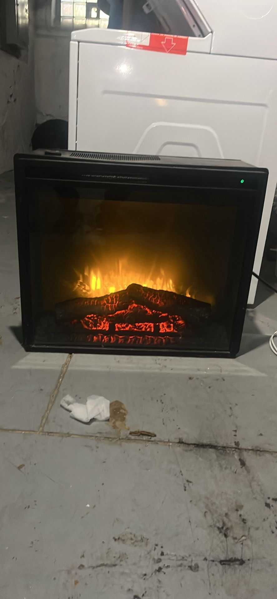 Eclectic Fireplace (with Remote)
