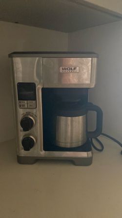 Wolf Gourmet Programmable Coffee System — Excellent Condition w/ Upgraded Black Knobs