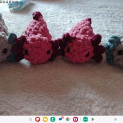 Plushie Axolotls 