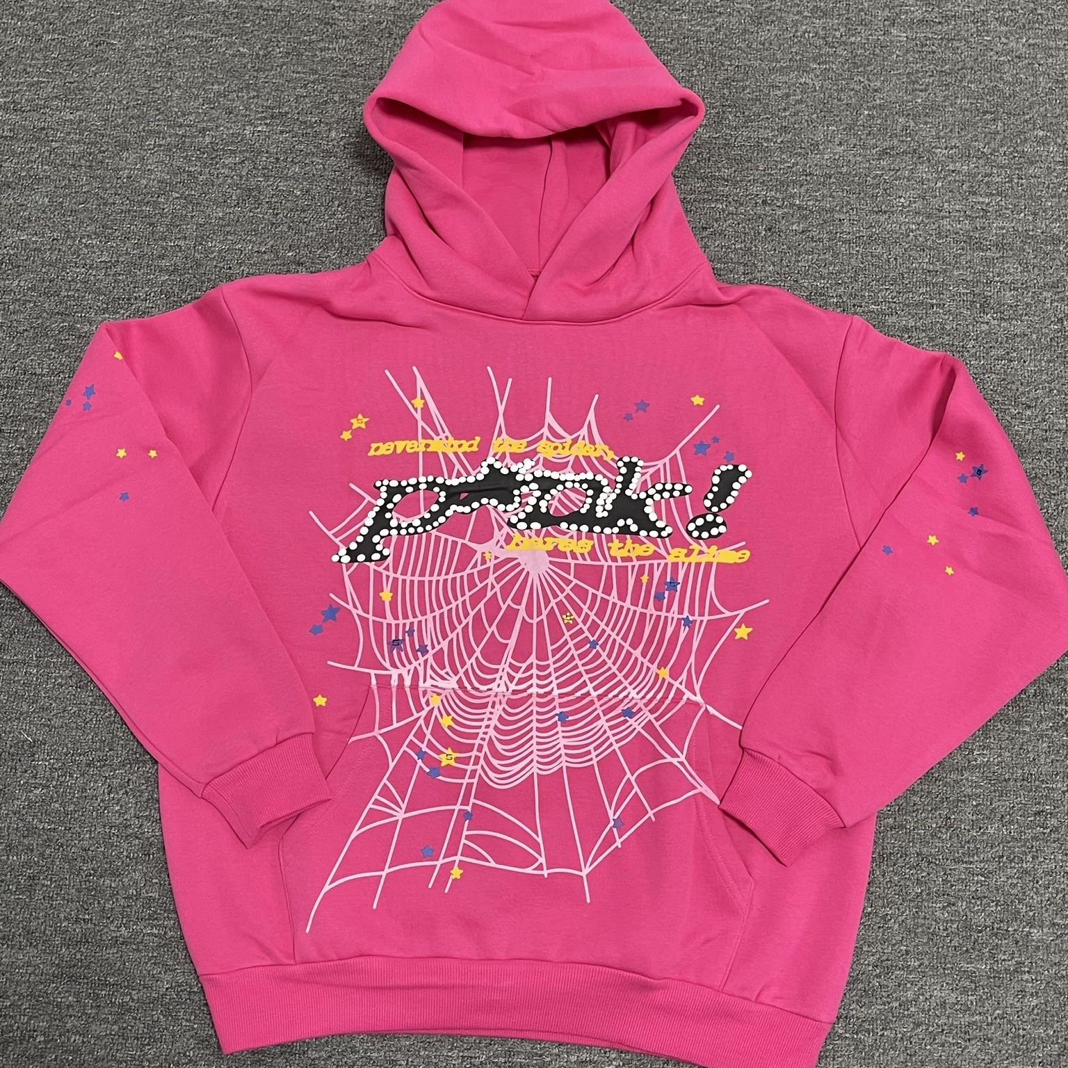 Spider Worldwide × Young Thug Sp5der Pink Punk Hoodie 