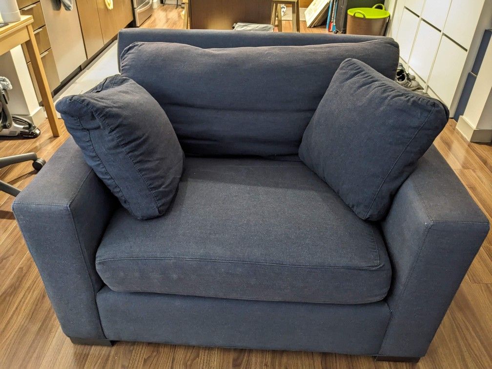 Crate & Barrel Loveseat Couch